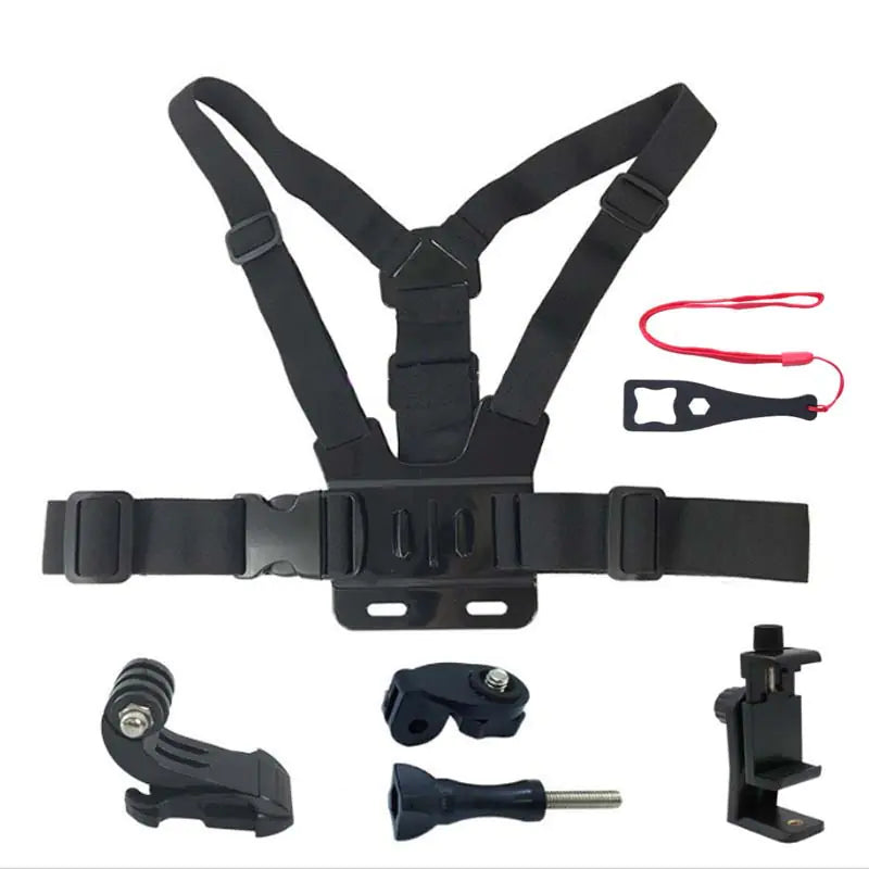 Chest Strap Phone Holder for Outdoor Filming and Live Streaming